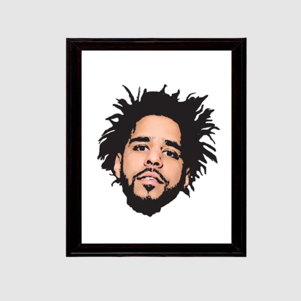J. COLE 11X17 ART PRINT